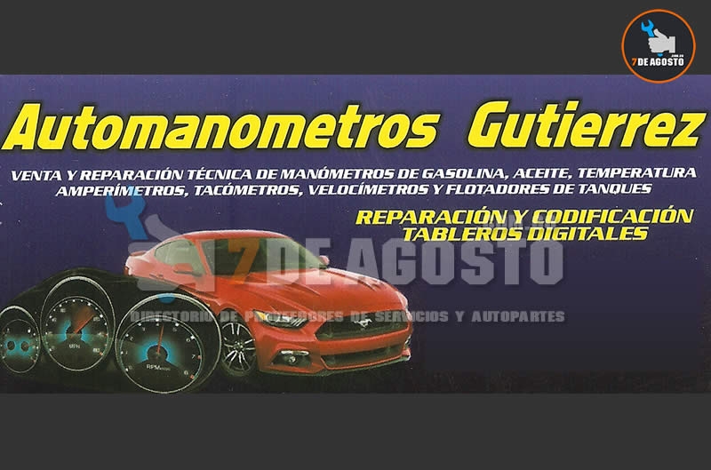Automanómetros Gutierrez
