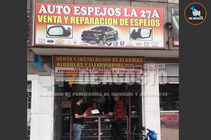 AUTO ESPEJOS LA 27A